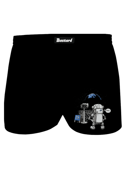 Kosmonaut pánské trenky Black