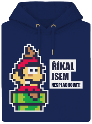 Nesplachovat unisex mikina premium Navy