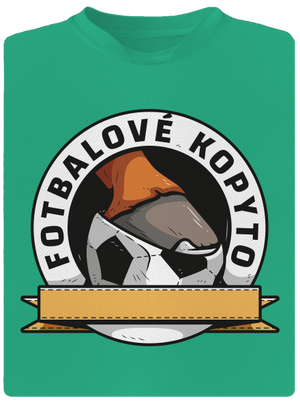 Fotbalové kopyto pánské sportovní tričko Mint Mal