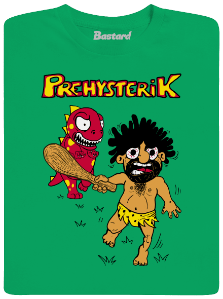 Prehysterik pánské tričko Kelly Green