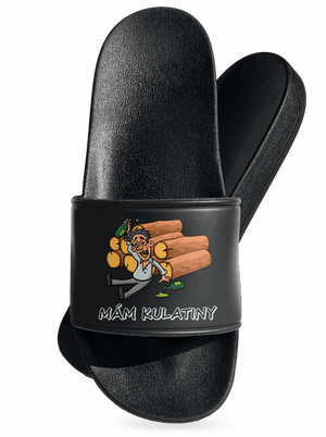 Mám kulatiny pantofle Black