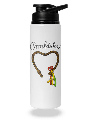 Pomláska lahev na vodu White