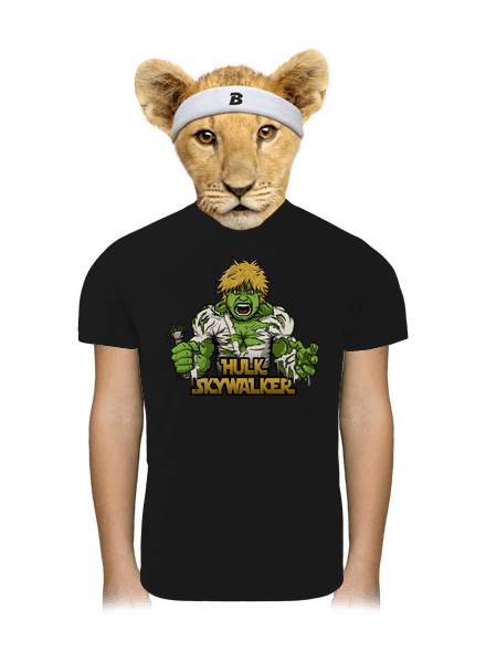 Hulk Skywalker dětské sportovní tričko Black