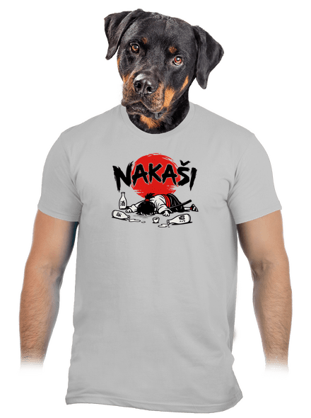 Nakaši pánské tričko Pacific Grey