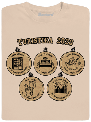 Turistika 2020 pánské tričko Sand