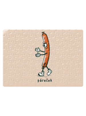 Páreček puzzle White