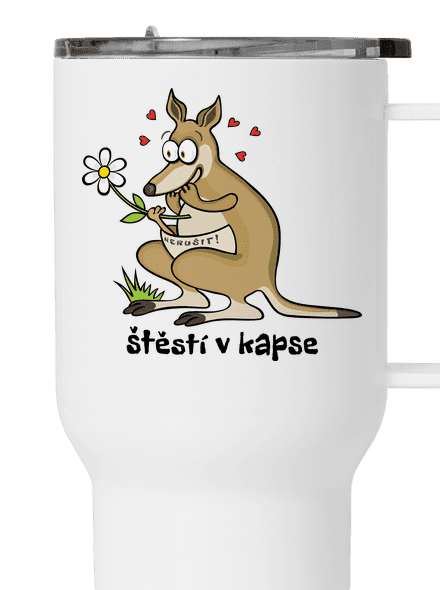 Štěstí v kapse termohrnek White