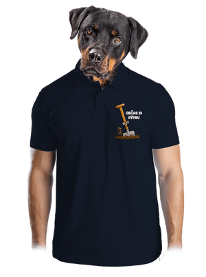 Občas si rýpnu pánská polokošile Navy Mal