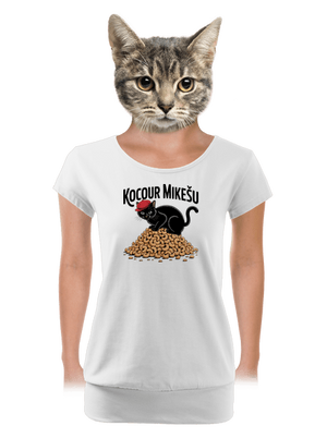 dámské tričko s lemem