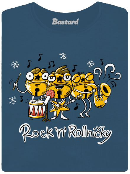 Rock 'n' rollničky dámské tričko premium Petrol Blue