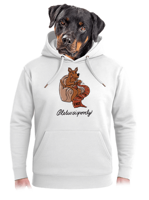 Pletu si povely unisex mikina premium Snowwhite