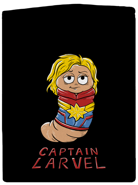 Captain Larvel dámská mikina na zip Black