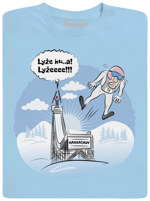 Lyže pánské tričko Sky Blue