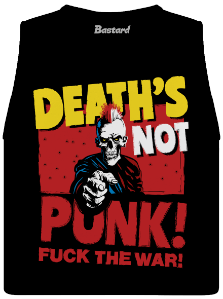 Death's not punk dámské tílko volné Black