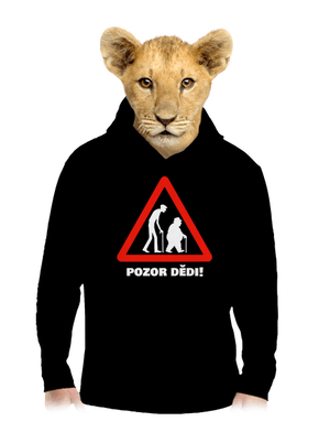 dětská mikina klokanka