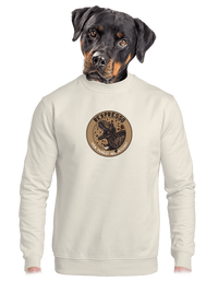 unisex mikina bez kapuce