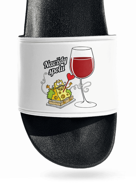 Navždy spolu pantofle White