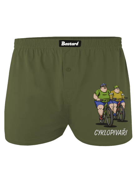 Cyklopivaři pánské trenky Khaki