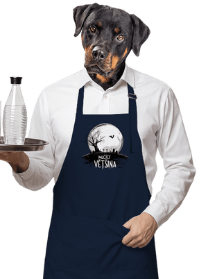 Mlčící většina zástěra Navy