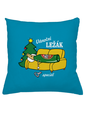 Vánoční ležák polštář Blue Turquoise