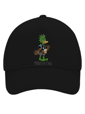 Punkačeří rodina kšiltovka baseballka Black