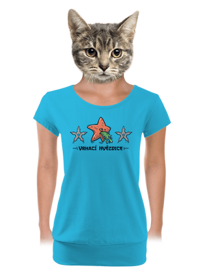 dámské tričko s lemem