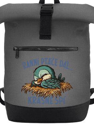 Ranní ptáče spí batoh Grey Marl