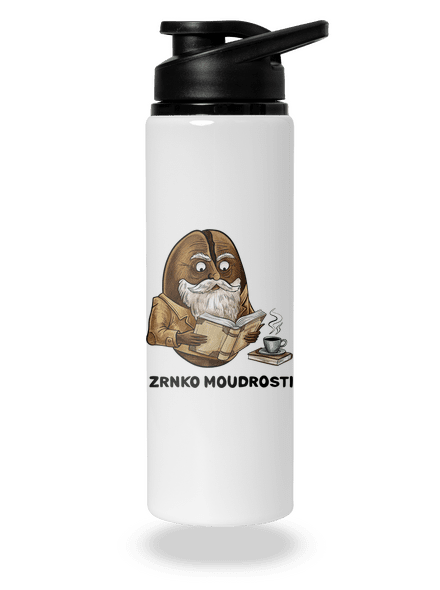 Zrnko moudrosti lahev na vodu White