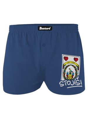 Karty Prší pánské trenky Blue