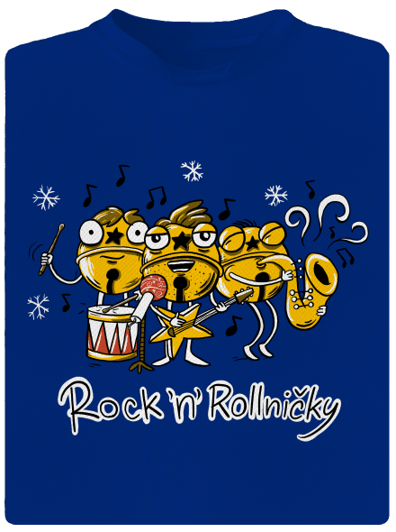 Rock 'n' rollničky pánské sportovní tričko Royal Blue Mal
