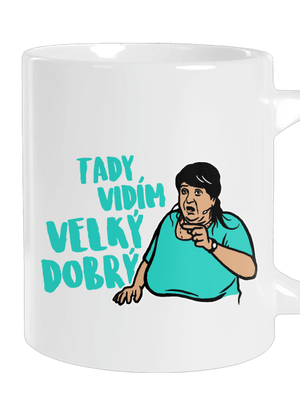 Velký dobrý velký hrnek White