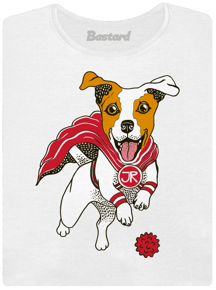 Jack Russell dámské tričko White