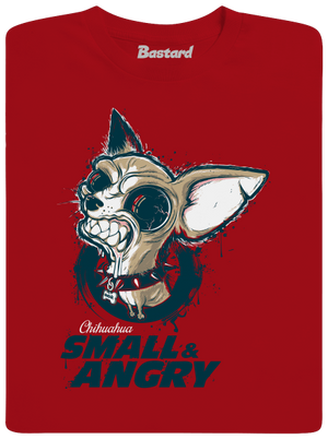 Čivava pánské dlouhý rukáv Red