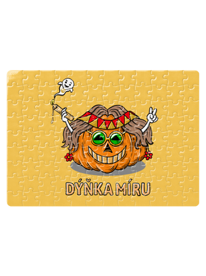 Dýňka míru puzzle White