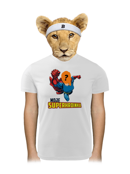 Moje superhrdinka dětské sportovní tričko White