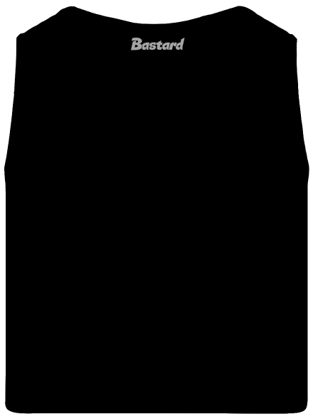 Bez potisku pánské tílko Black