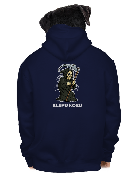 Klepu kosu pánská mikina na zip Navy