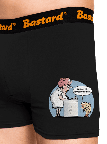 Strouhanka boxerky Black