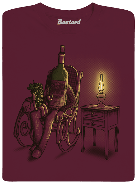 Dědo, vyprávěj dětské tričko Burgundy