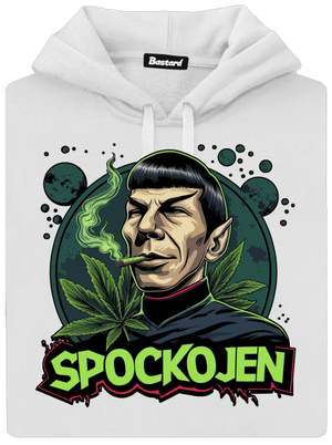 Spockojen dámská mikina klokanka White