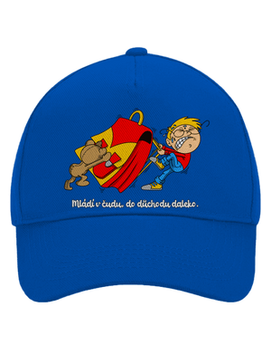 Školák kšiltovka baseballka Bright Royal