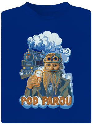 Pod parou pánské sportovní tričko Royal Blue Mal