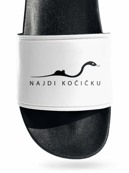 Najdi kočičku pantofle White