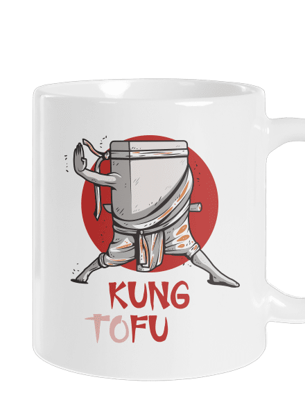 Kung Tofu klasický hrnek White