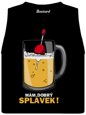 Splávek dámské tílko volné Black