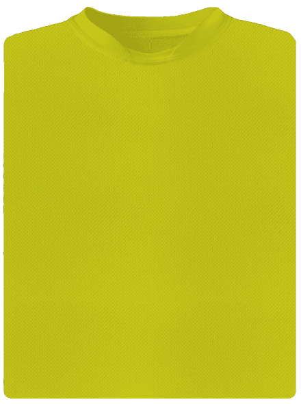 Bez potisku pánské sportovní tričko Neon Yellow