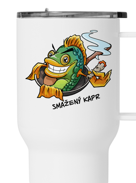 Smažený kapr termohrnek White