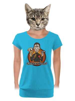 dámské tričko s lemem