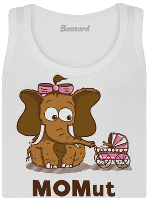 Momut dámské tílko klasické White