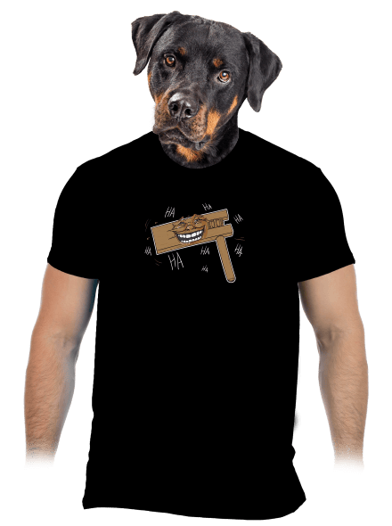Řehtačka pánské tričko Black